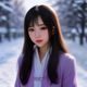备考生张晓雪头像，年轻女学生形象